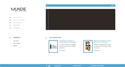 Desktop Screenshot of mundie.com.br